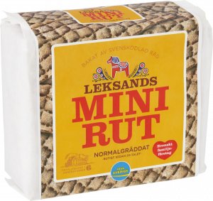 Crispbread Leksands Knäckebröd MiniRut Normalgräddat