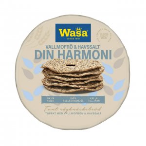 Knäckebröd Wasa Din Harmoni Poppy seeds & Sea salt 260 g