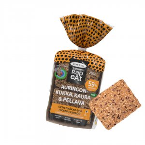 Sunflower, Oat & Flaxseed Crispbread with seeds 250 g
