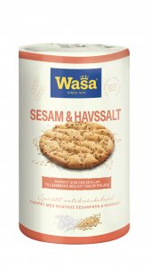 Knäckebröd Wasa Round Sesame & Sea salt 290 g
