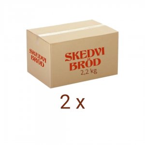 Skedvi Bröd - Bitbröd 2,2 kg_Crispbread