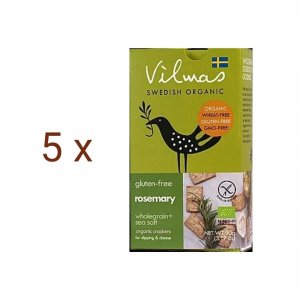 Vilmas Rosemary Organic Crackers 90 gr