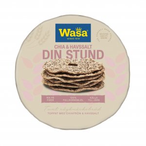 Knäckebröd Wasa Din Stund Chia & Sea salt