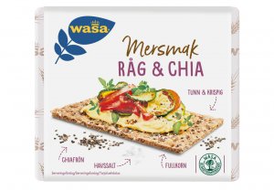 Crispbread Wasa - Mersmak Rye & Chia 245 g