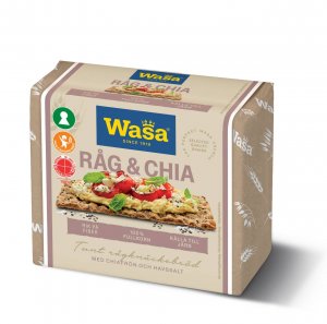 Crispbread Wasa - Rye & Chia 245 g