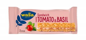 Knäckebröd Wasa Sandwich Cheese Tomato & Basil