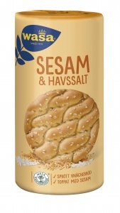 Knäckebröd Wasa Round Sesame & Sea salt 290 g