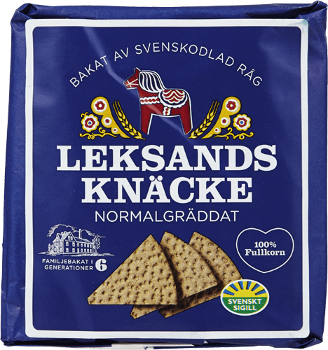 Crispbread Leksands Knäckebröd Trekant Normalgräddat