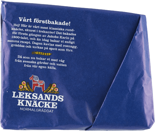 Crispbread Leksands Knäckebröd Trekant Normalgräddat