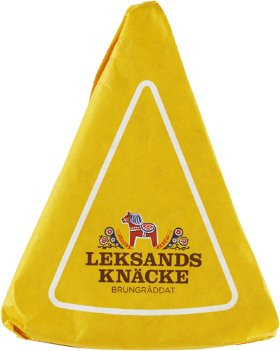 Crispbread Leksands Knäckebröd Trekant Brungräddat