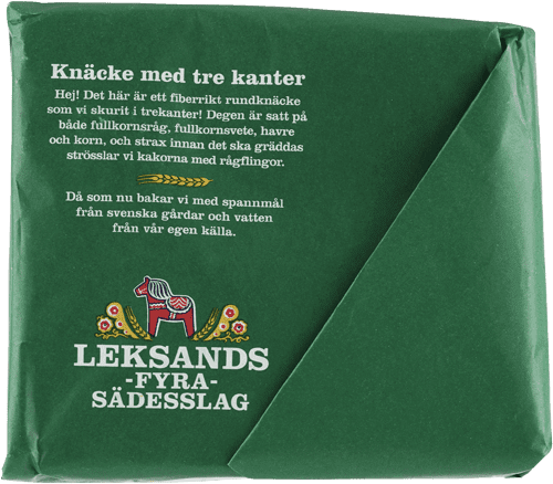 Crispbread Leksands Knäckebröd Trekant Fyra Sädesslag