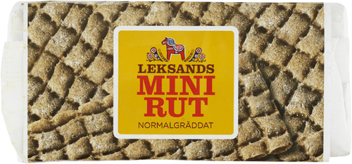 Crispbread Leksands Knäckebröd MiniRut Normalgräddat