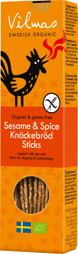 Knäckebröd Vilmas Sesame & Spicy Knäckebröd Sticks