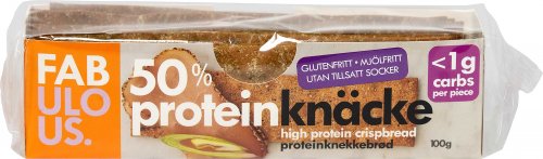 Knäckebröd FAB Deli 50% Protein crackers
