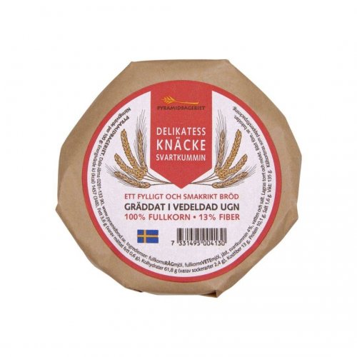 Crispnbread_Pyramidbageriet - Delikatessknäcke Black cumin 135 g
