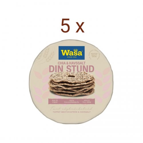 Crispbread_Wasa Din Stund 260 g
