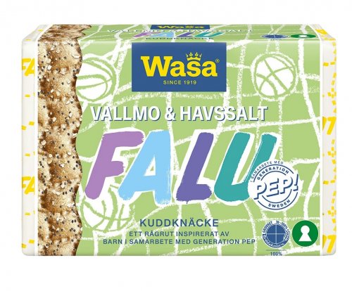 Knäckebröd Wasa Falu Poppy & Seasalt 235 g