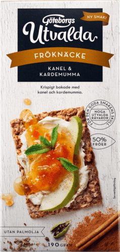 Göteborgs Utvalda - Seed crackers Cinnamon & Cardamom 190 g