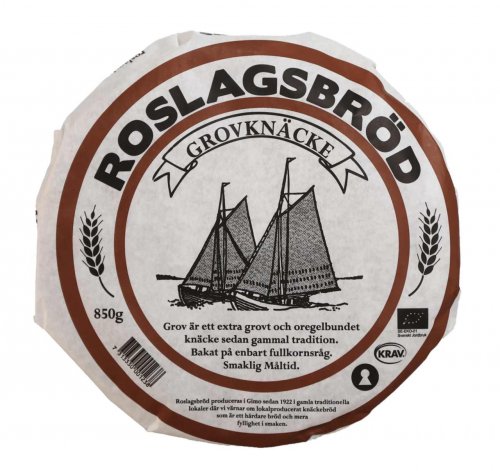Knäckebröd Roslagsbröd Organic Grovknäcke