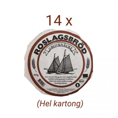 Knäckebröd Roslagsbröd Organic Grovknäcke