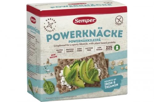 Semper - Gluten free Power crisp 225 g