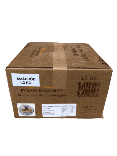2:nd sorting Crispbread Pyramidbageriet Surdegsknäcke with seaweed 1200 g
