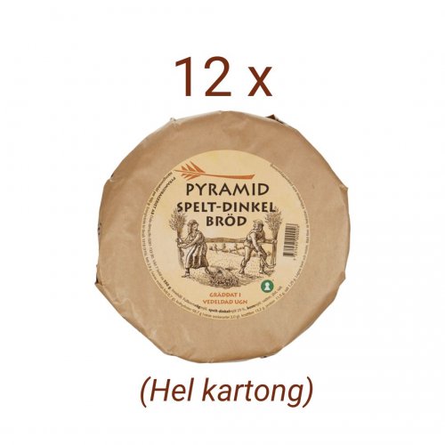 Crispbread Pyramidbageriet Spelt-Dinkelbröd