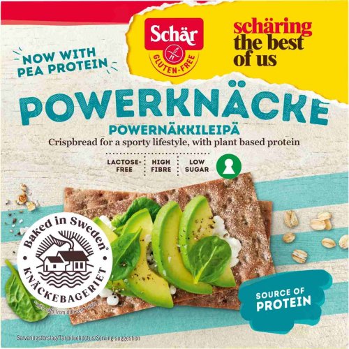 Schär - Gluten free Power crisp 225 g