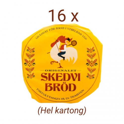 Whole carton Crispbread Stora Skedvi Original