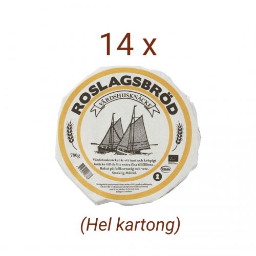 Crispbread Roslagsbröd Organic Värdshusknäcke