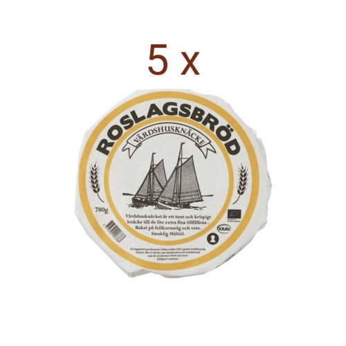 Crispbread Roslagsbröd Organic Värdshusknäcke