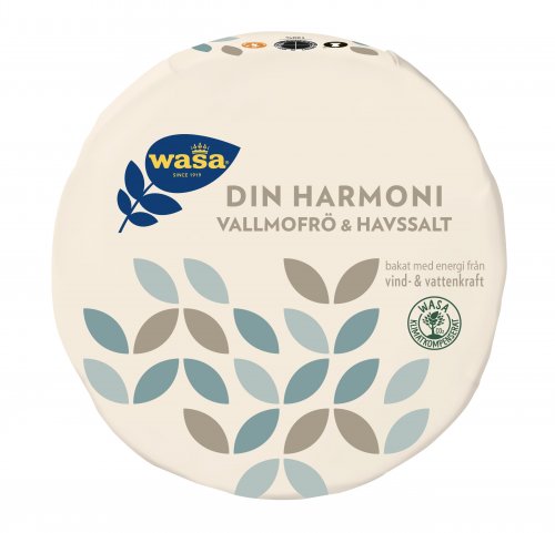 Knäckebröd Wasa Din Harmoni Poppy seeds & Sea salt 260 g