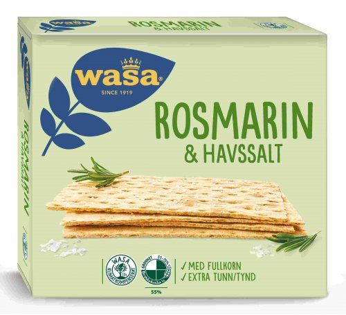 Knäckebröd Wasa Rosmary & Sea Salt 190 g