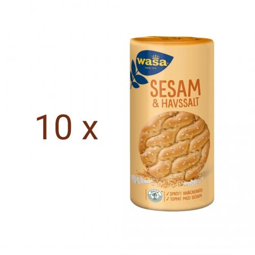 Knäckebröd Wasa Round Sesame & Sea salt 290 g