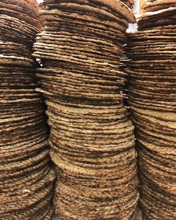 Vedugnsbakade knäckebröd Skedvi Bröd