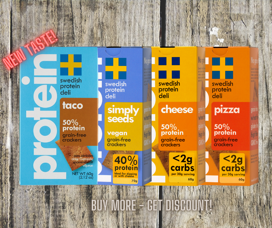 Protein crispbread Swedsih Protein Deli Taco